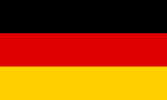 Die Flagge der Bundesrepublik Deutschland