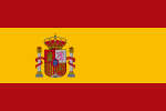 Die Flagge des Königreichs Spanien