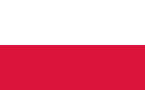 Die Flagge der Republik Polen